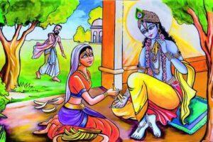 भगवान श्री कृष्ण को 56 भोग छोड़कर क्यों खाना पड़ा था केलों का छिलका